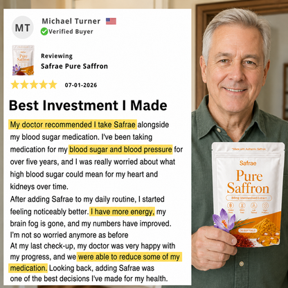 Pure Saffron 7200mg Equivalent with MCT Oil
