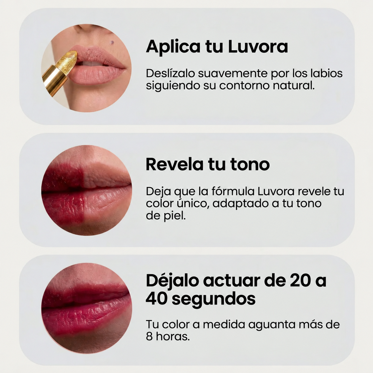 Pintalabios pH Glow de Luvora